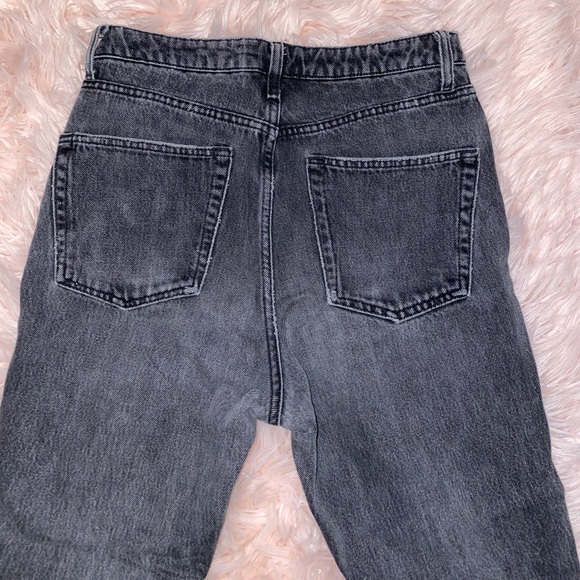 Black Topshop mom jeans - Picture 3 of 5